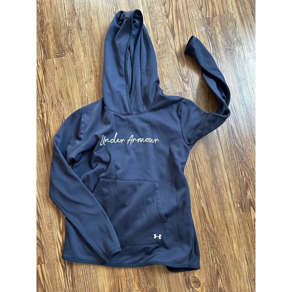2021 Women's Armour Fleece® Script Hoodie 1366956-590 Size XS